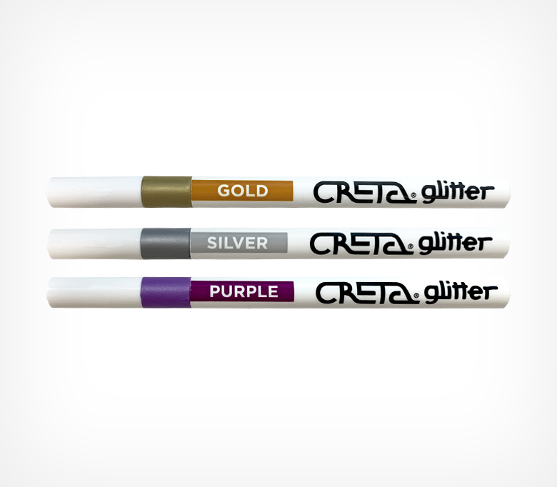 Маркер на водной основе CRETA glitter 2-3