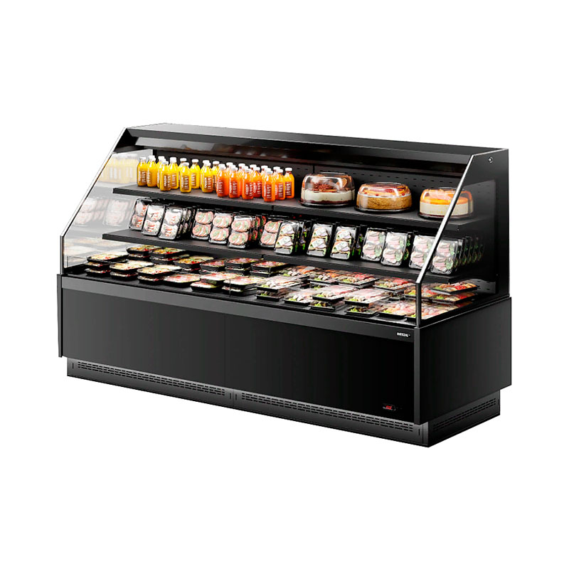 Холодильная витрина Dazzl Galaxy 080 H150 375 (0…+7) вентилируемая