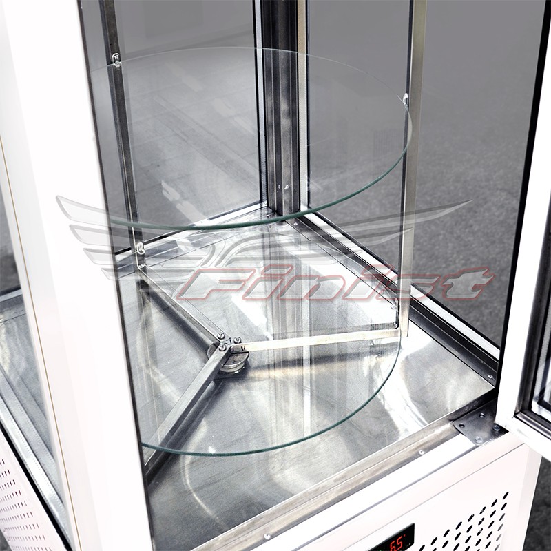 Вертикальная кондитерская холодильная витрина Finist Nataly N-1900 мм крашенная сталь