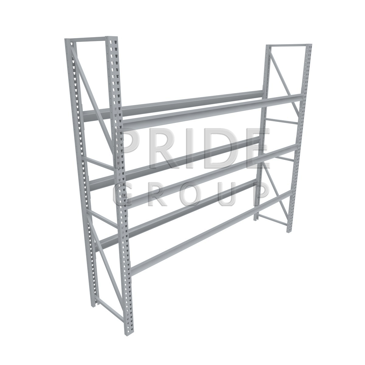 картинка Стеллаж грузовой СГП 1250x800x2000 3 полки без настила