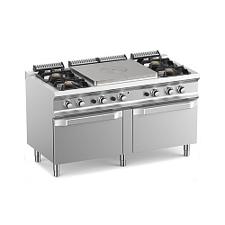 картинка Плита со сплошной поверхностью газовая 700 серии Apach Chef Line GLRSTG157R4FGP